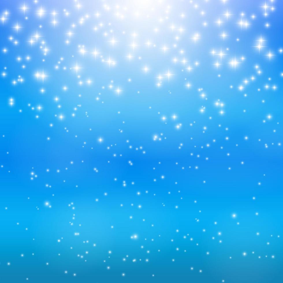 Star Sky Vector Illustration Background