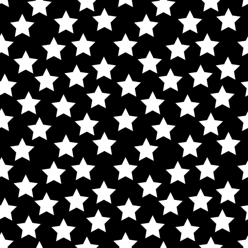 Colored Star Hypnotic Background Seamless Pattern. vector