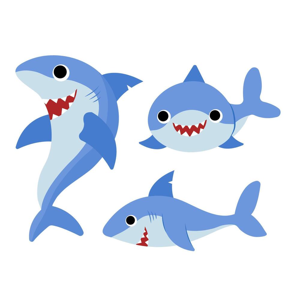 animal cartoon set vector