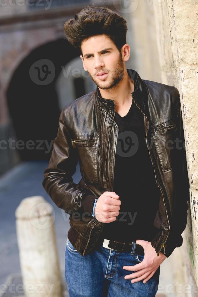 Attractive young handsome man in urban background 2885923 Stock Photo ...