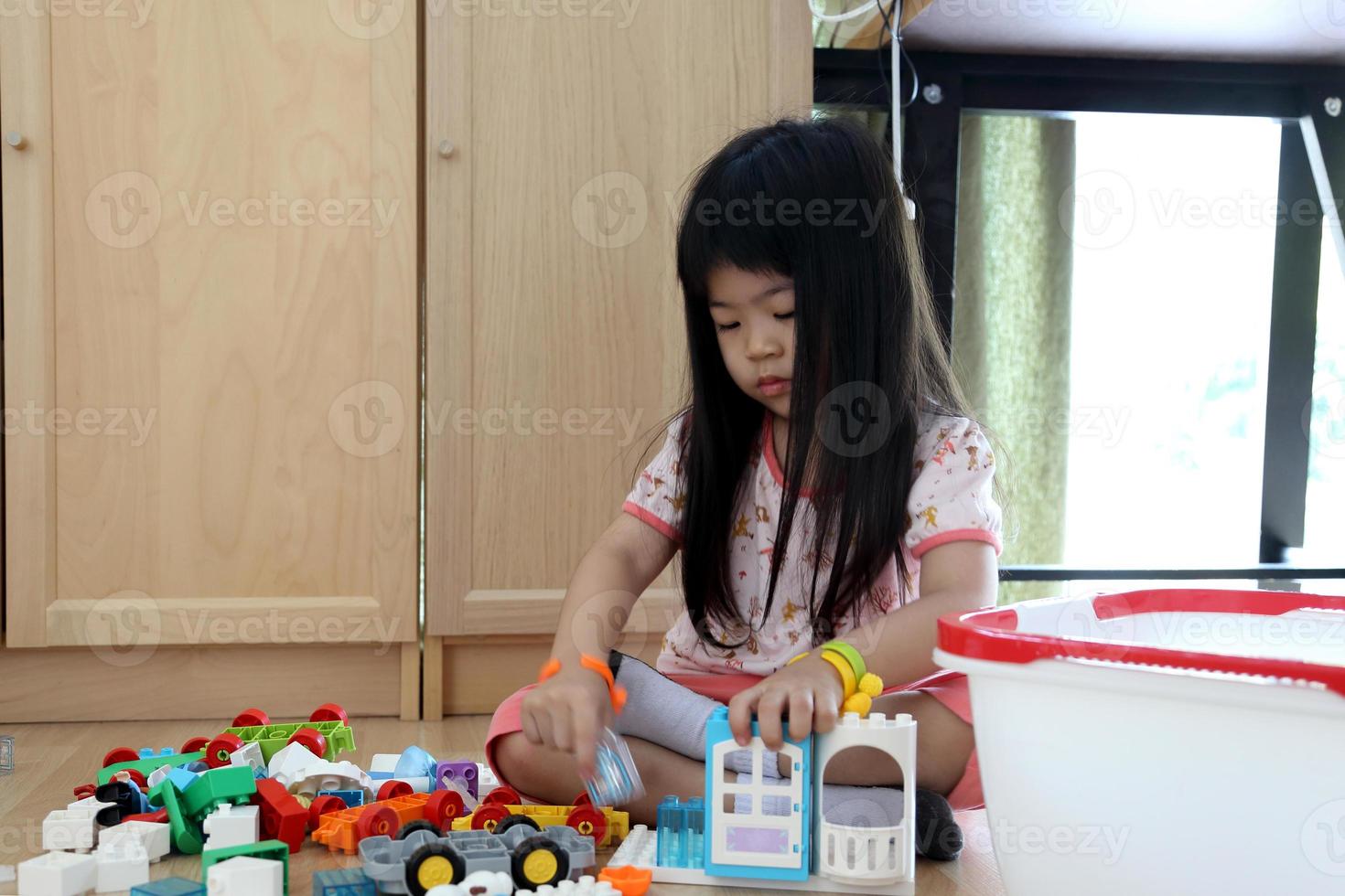 Kid with Toy photo