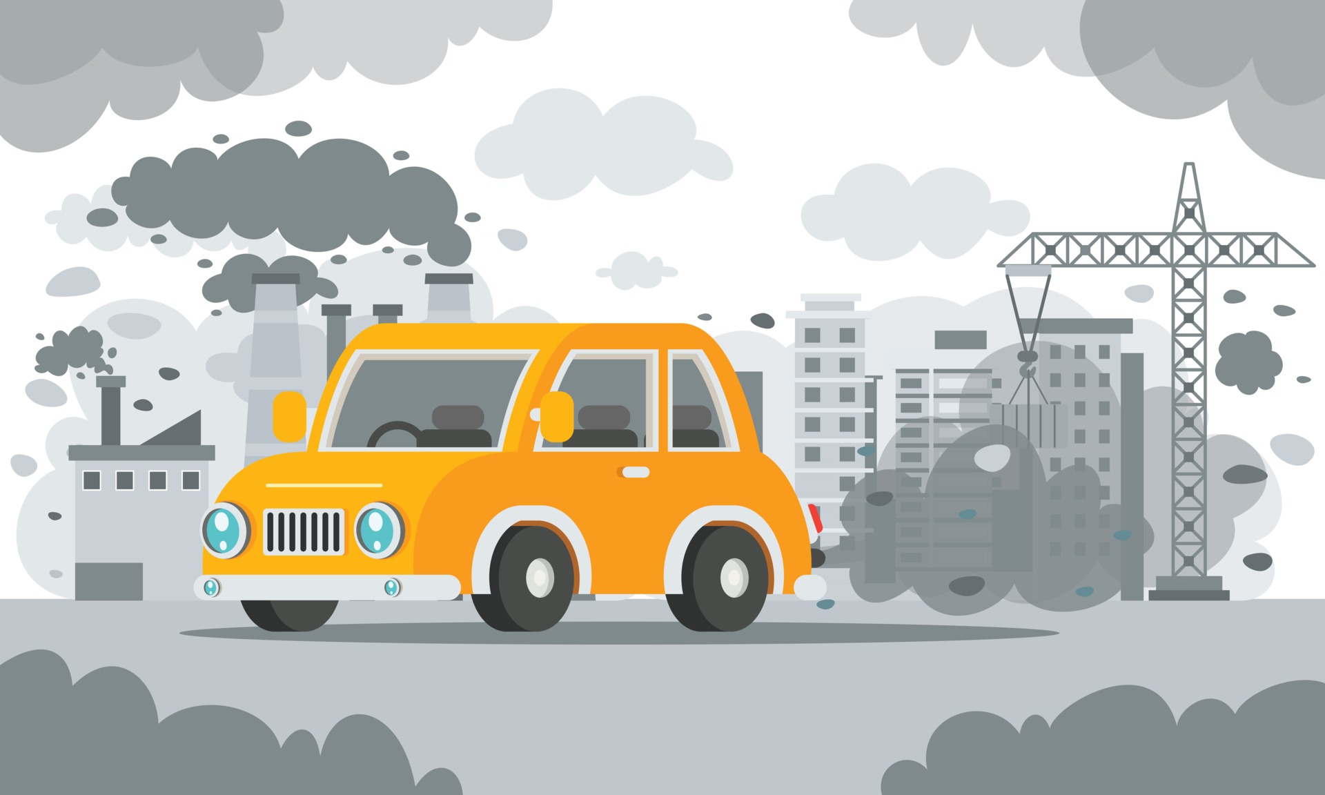 Concept Drawing Of Air Pollution 2886466 Vector Art at Vecteezy Concept Drawing Of Air Pollution 2886466 Vector Art at Vecteezy