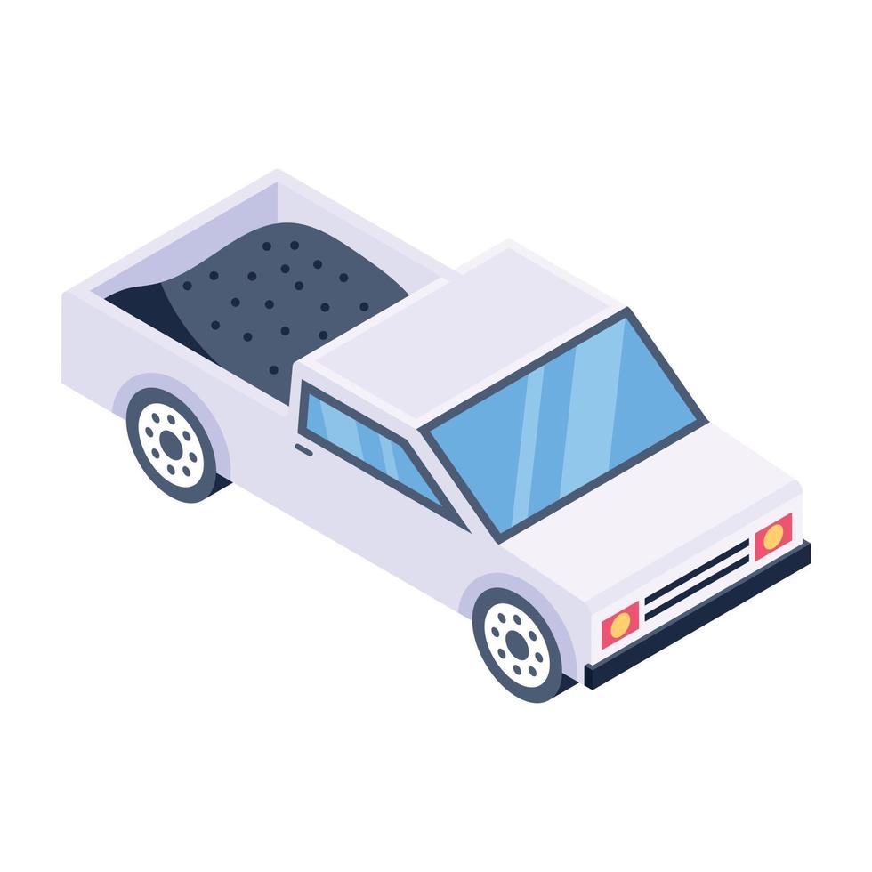 Pick up Truck vector
