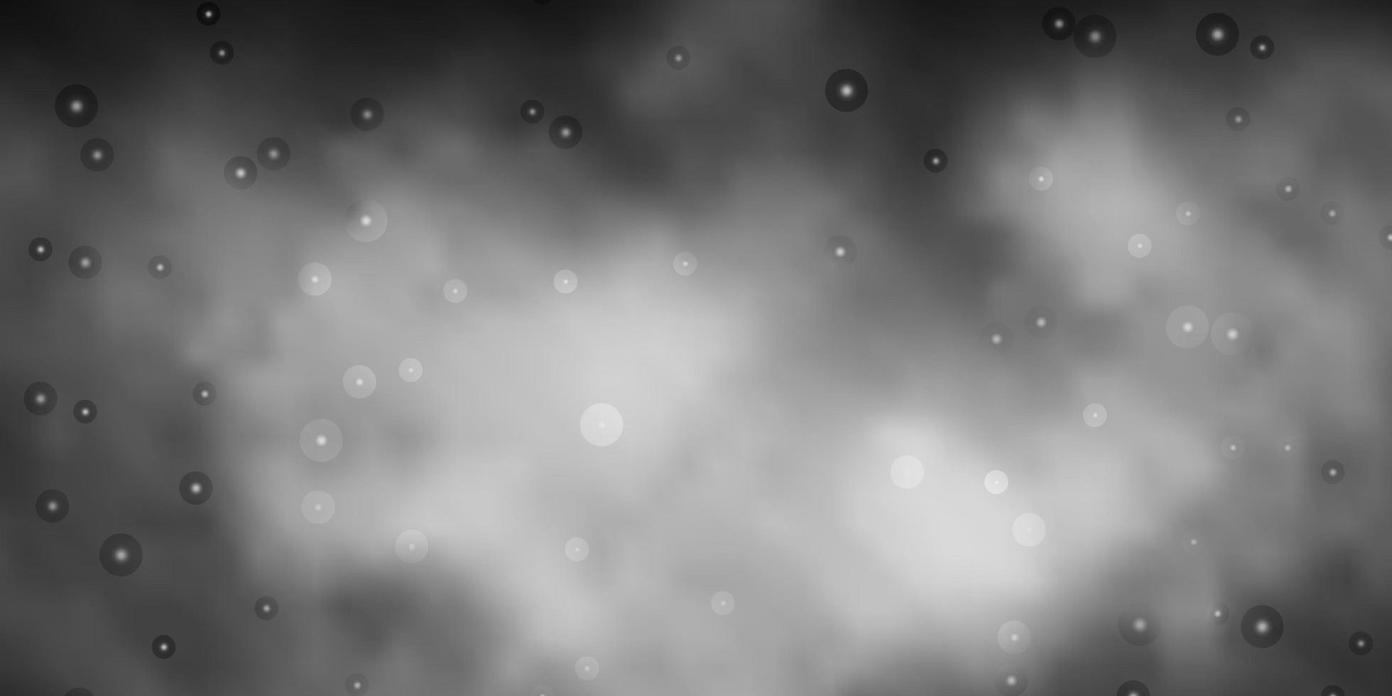 Light Gray vector texture with beautiful stars.