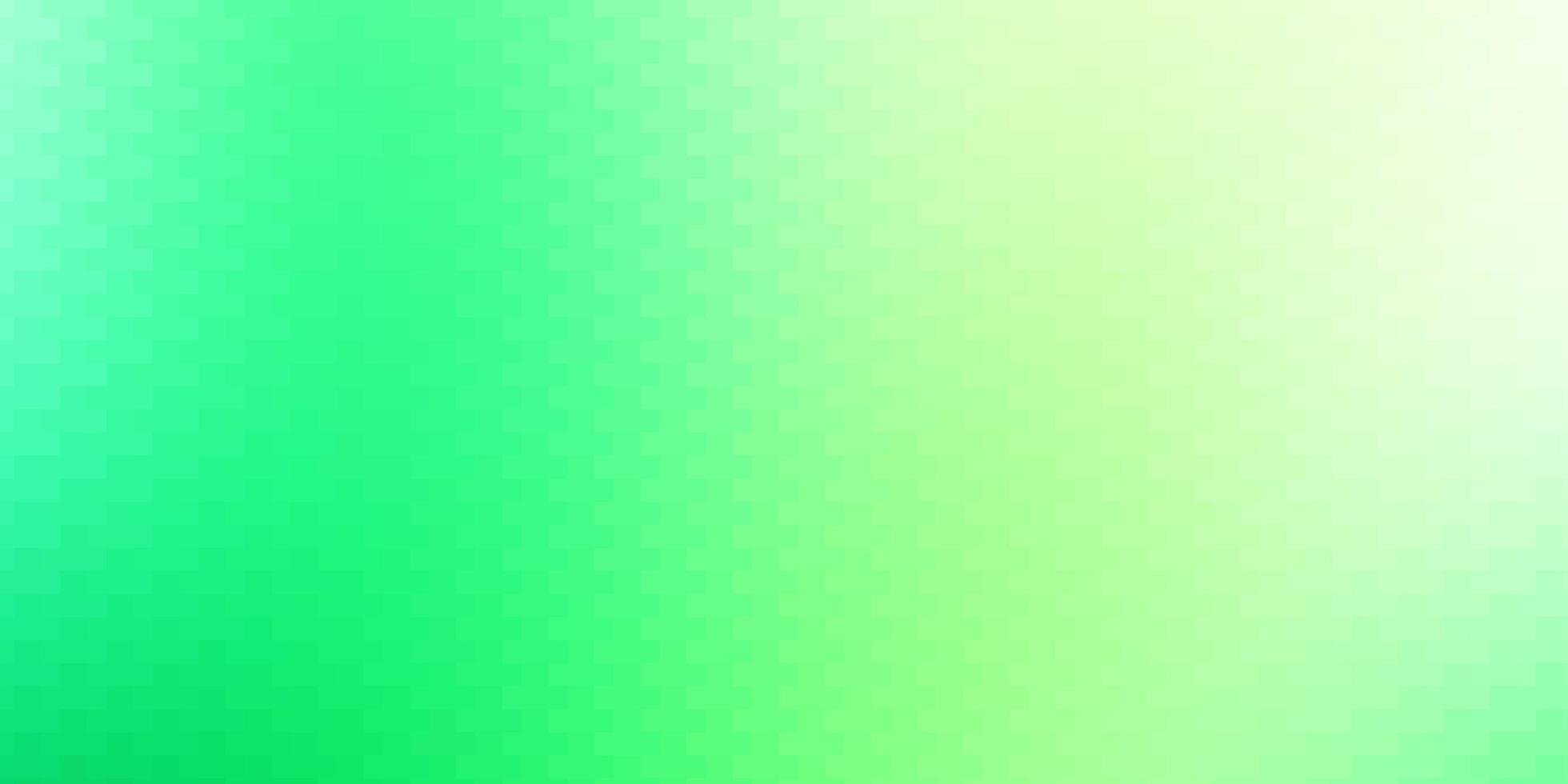 Light Green vector backdrop with rectangles.