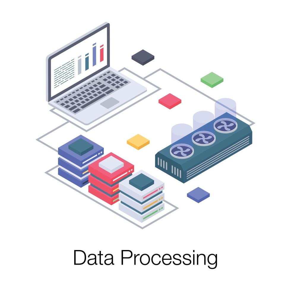 Database Processing Concepts vector