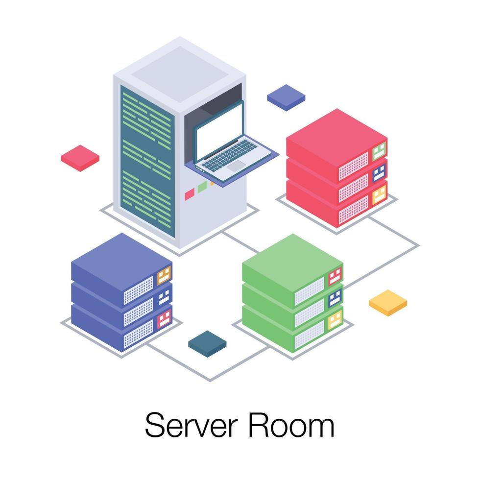 Server Room Concepts vector