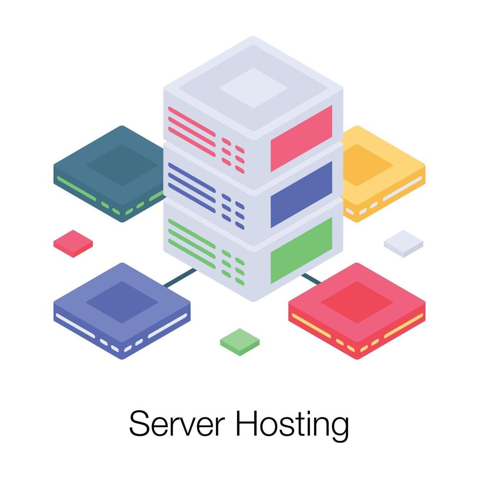 Database Network Concepts vector