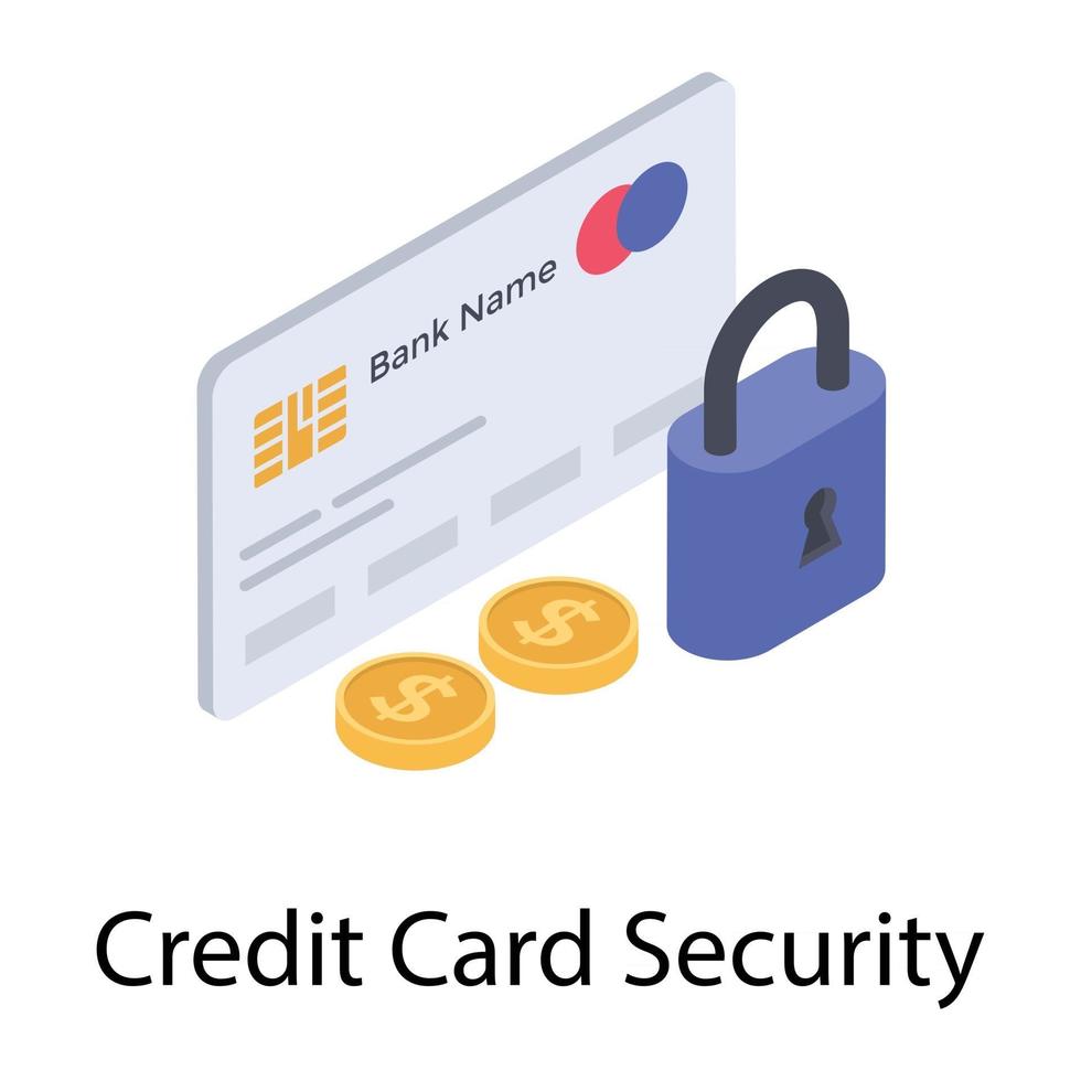 Credit Card Security vector