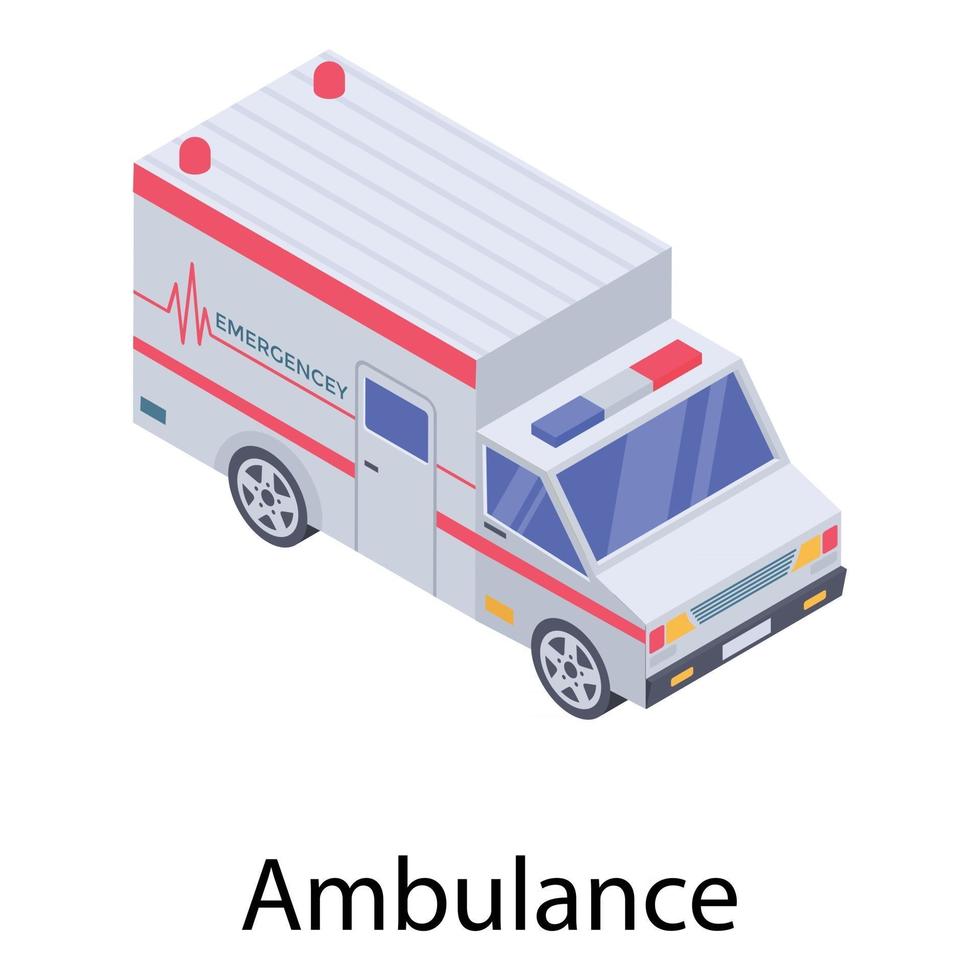 Hospital Emergency Service vector