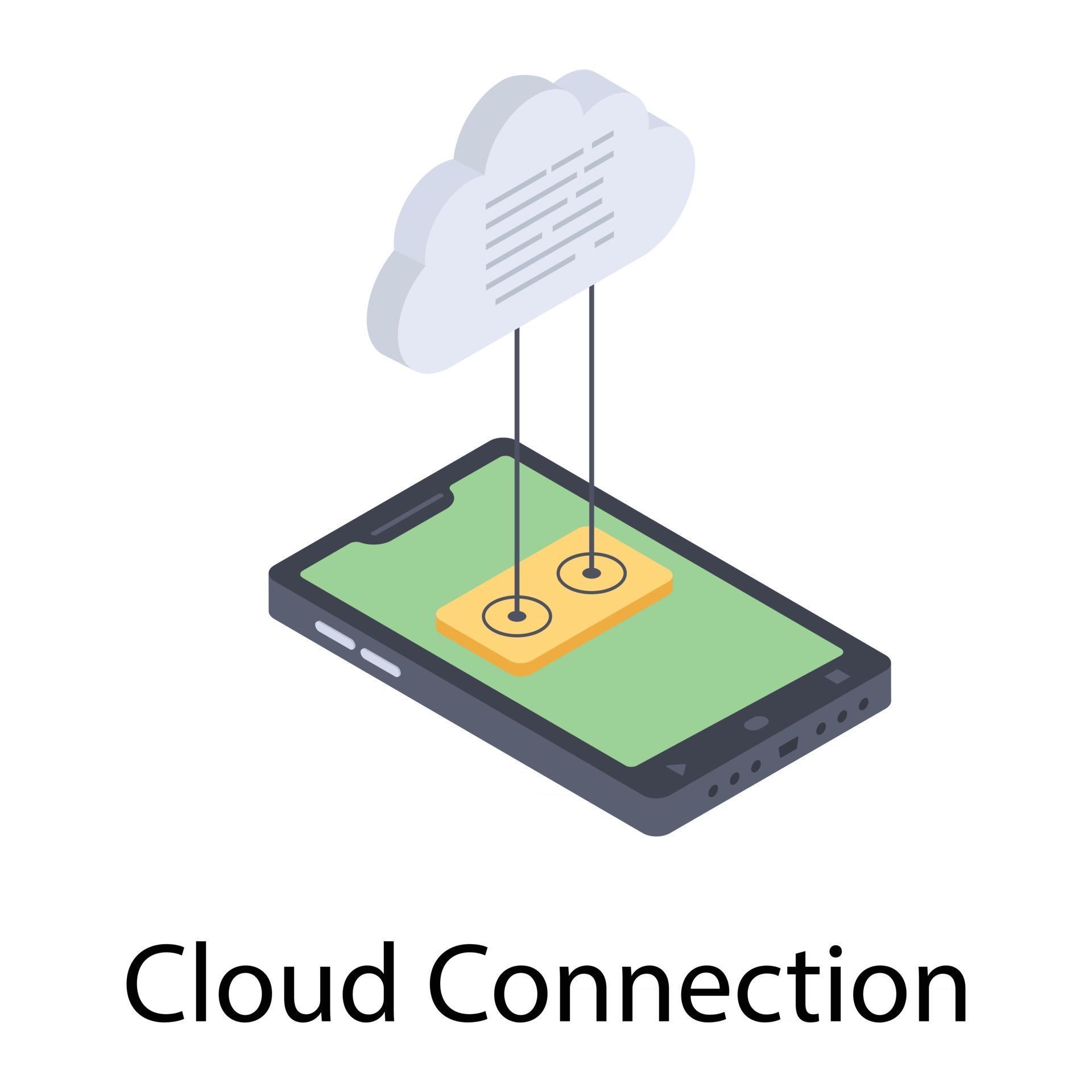 Cloud Connection Concepts 2888765 Vector Art at Vecteezy