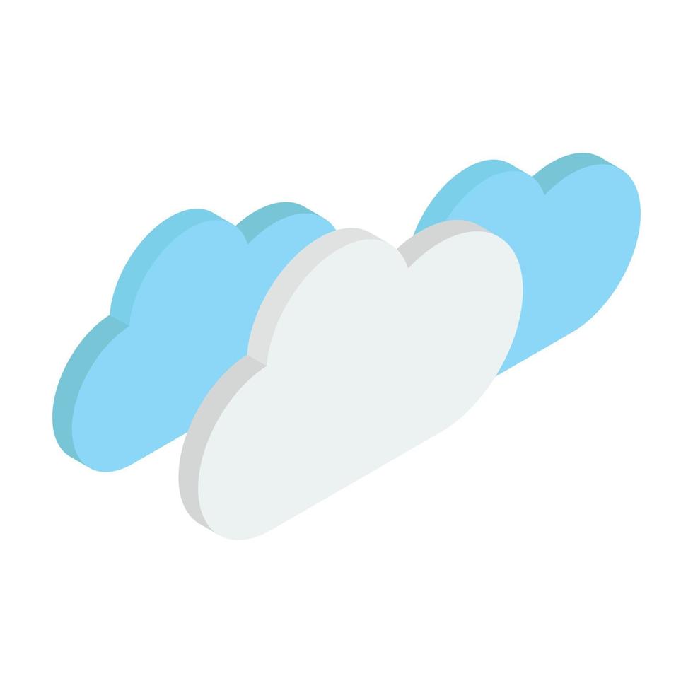 Trending Clouds Concepts vector