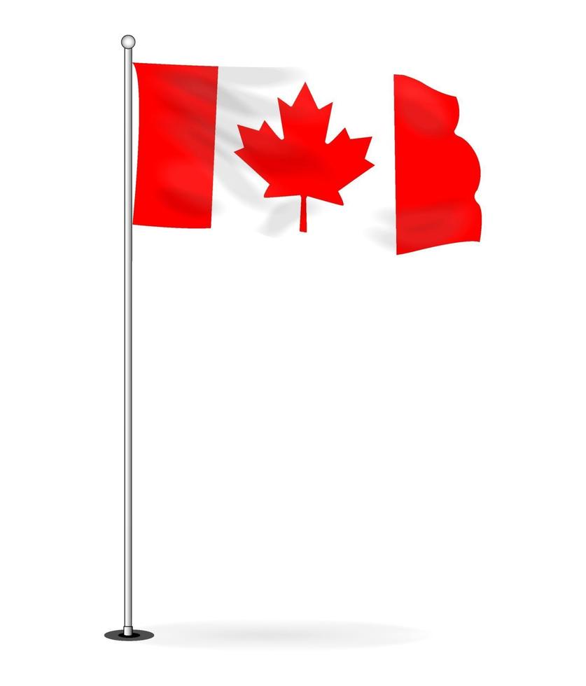 vector image of the national flag of canada