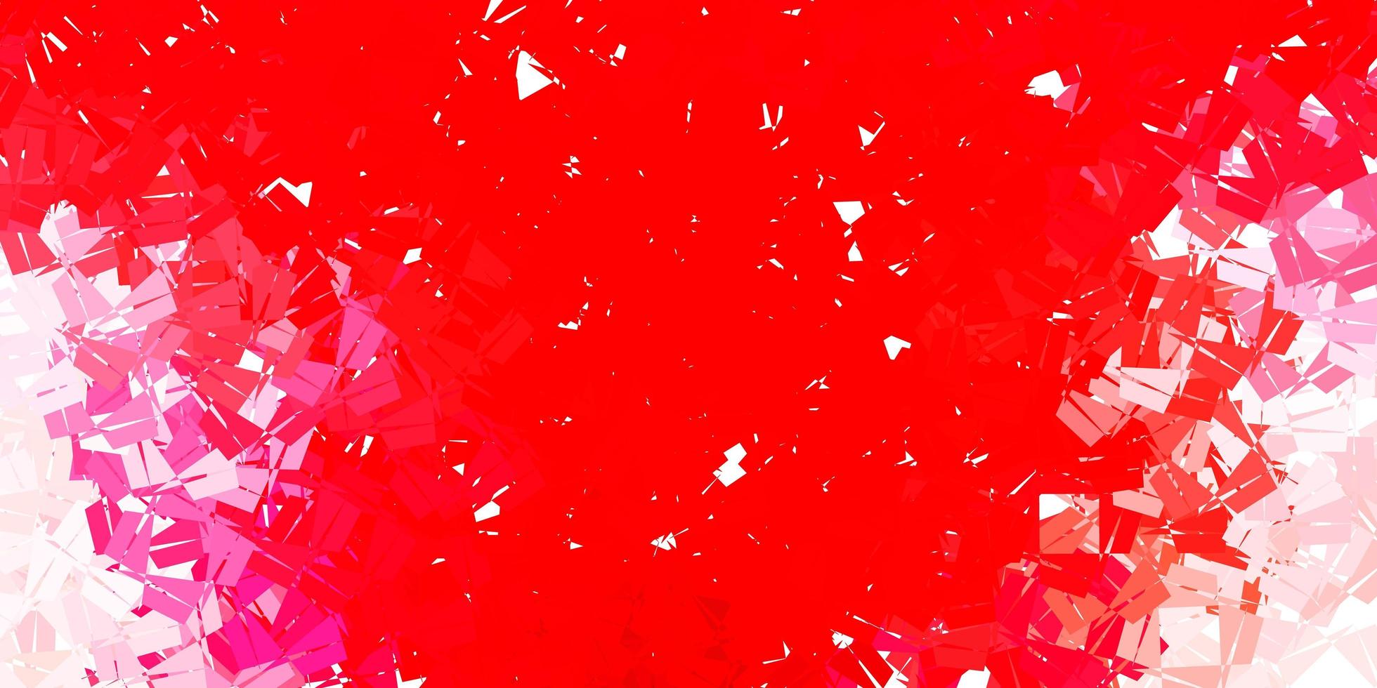 Light red vector poly triangle texture.