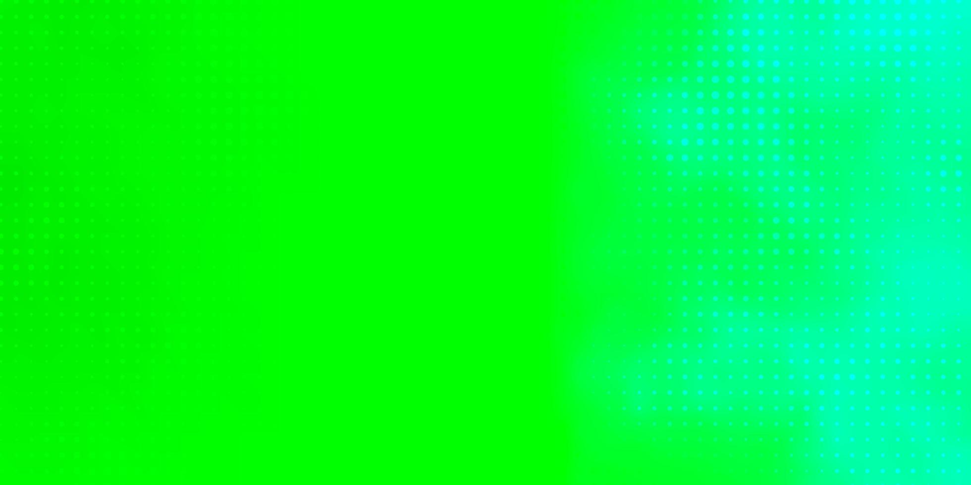 Light Green vector layout with circle shapes.