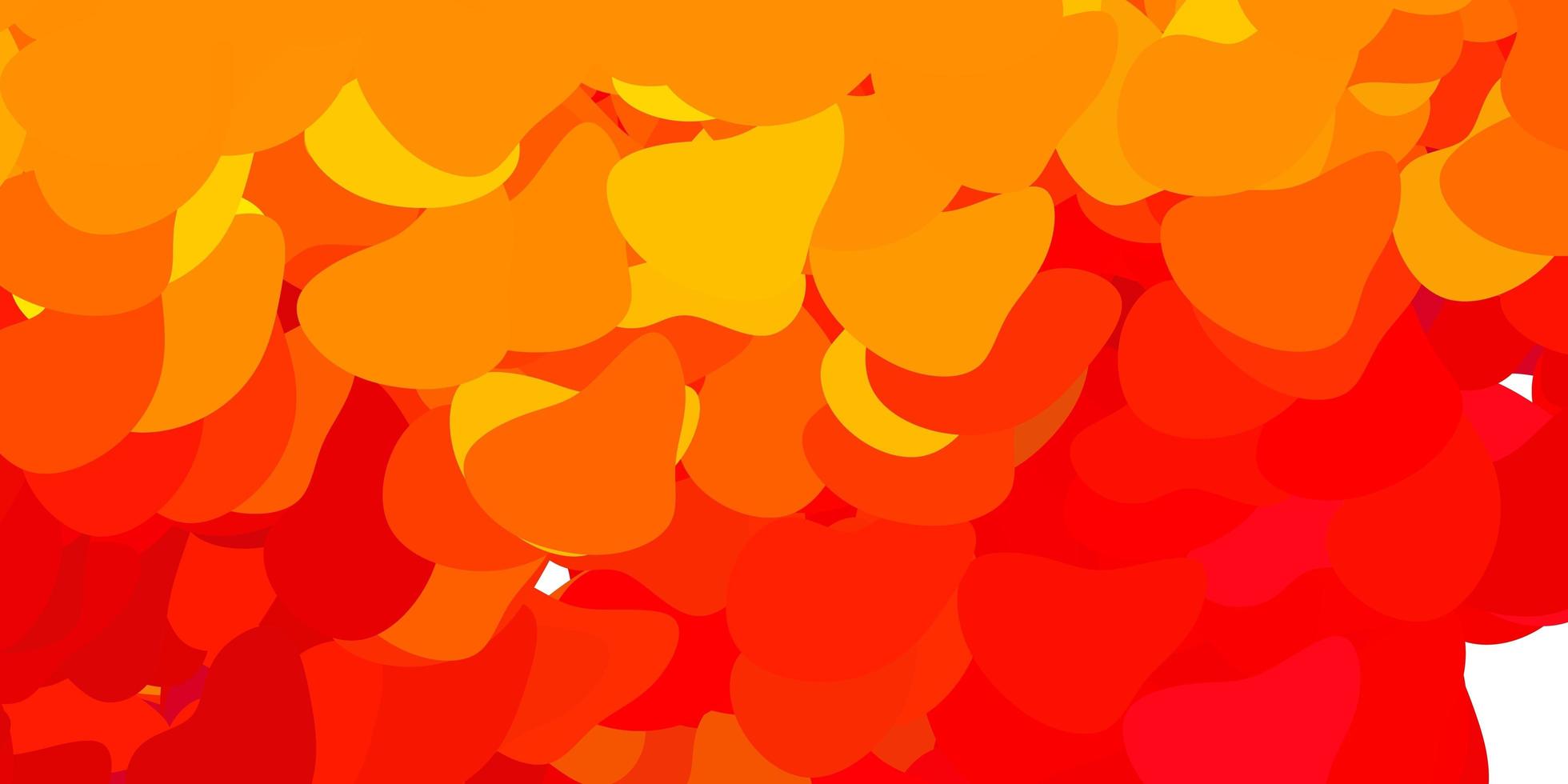 Dark red vector template with abstract forms.