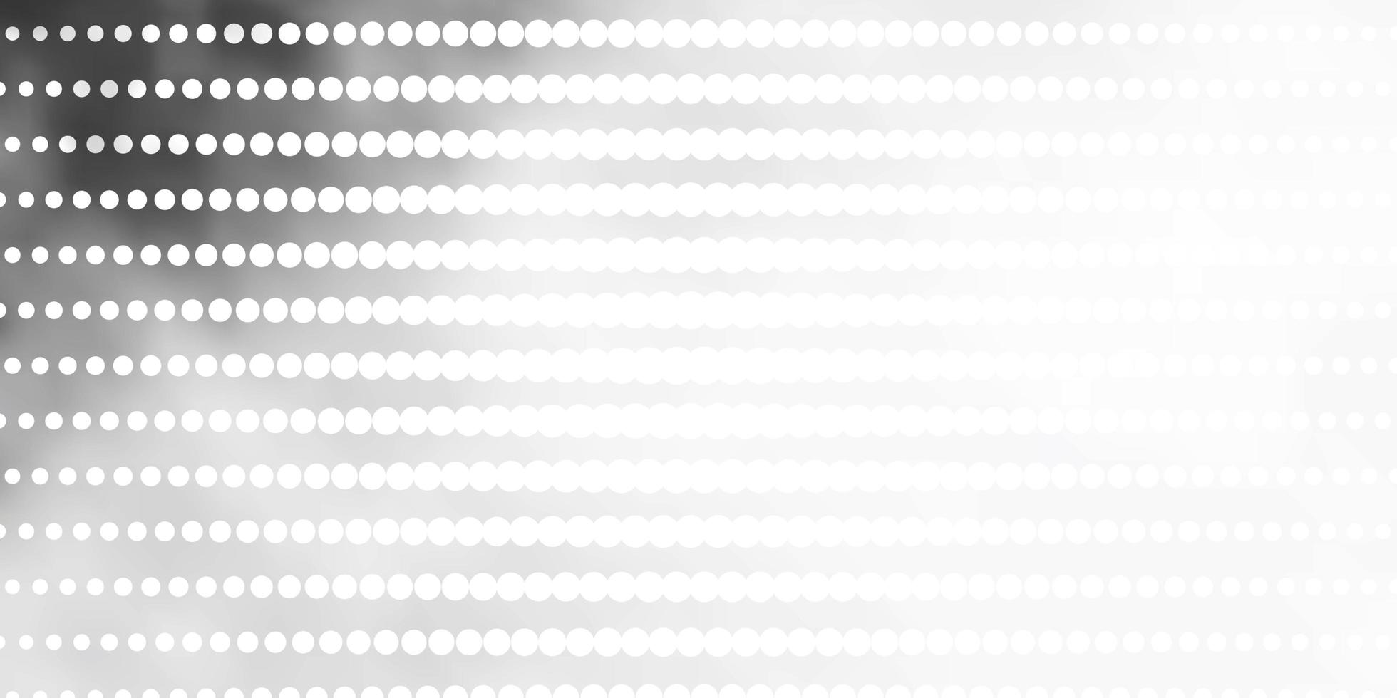 Light Gray vector background with circles.