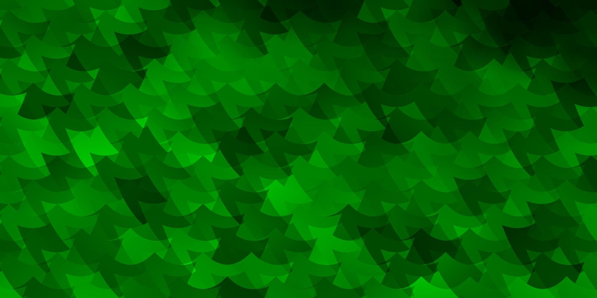 Light Green vector background in polygonal style.