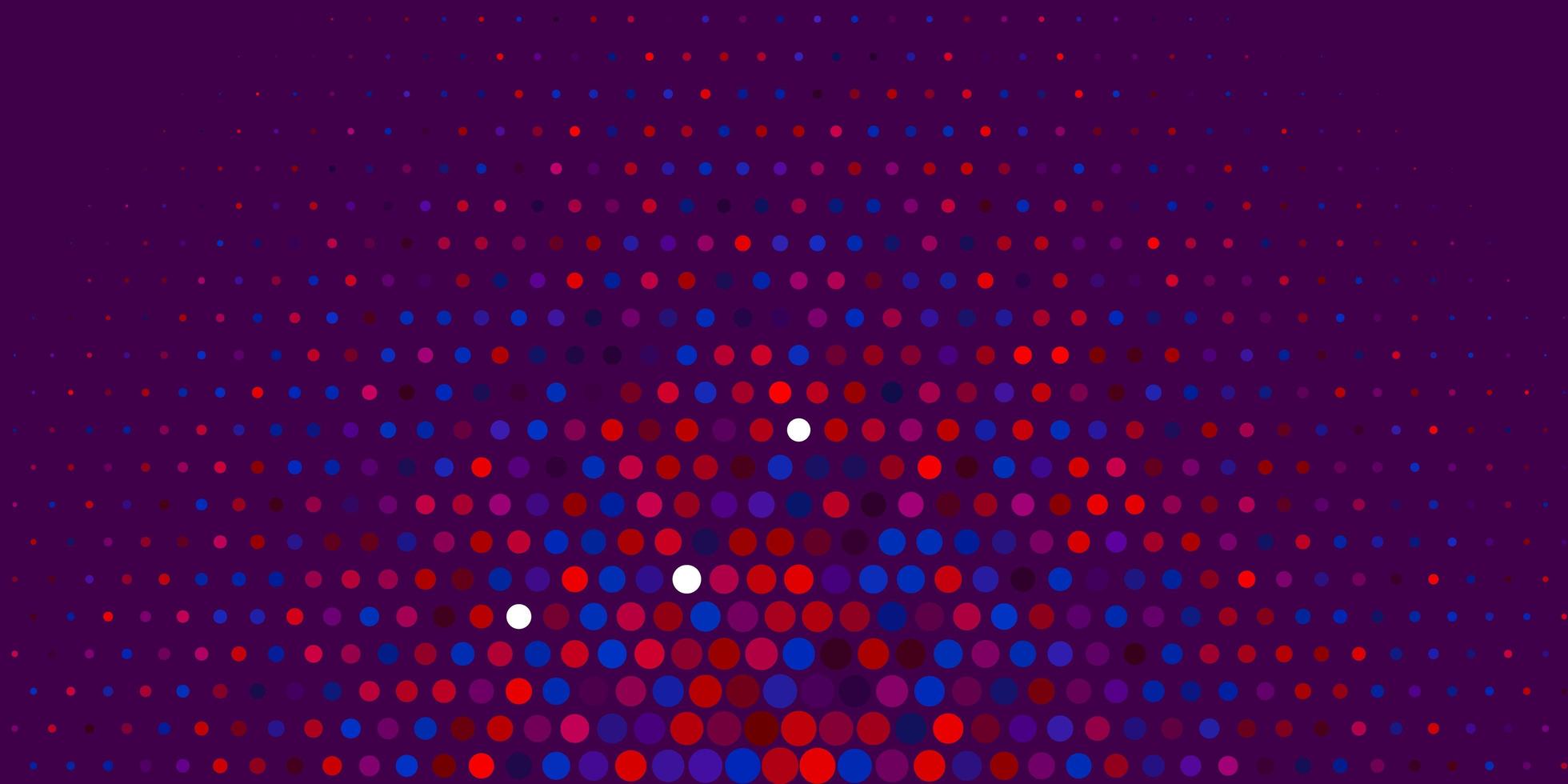 Light Blue, Red vector template with circles.