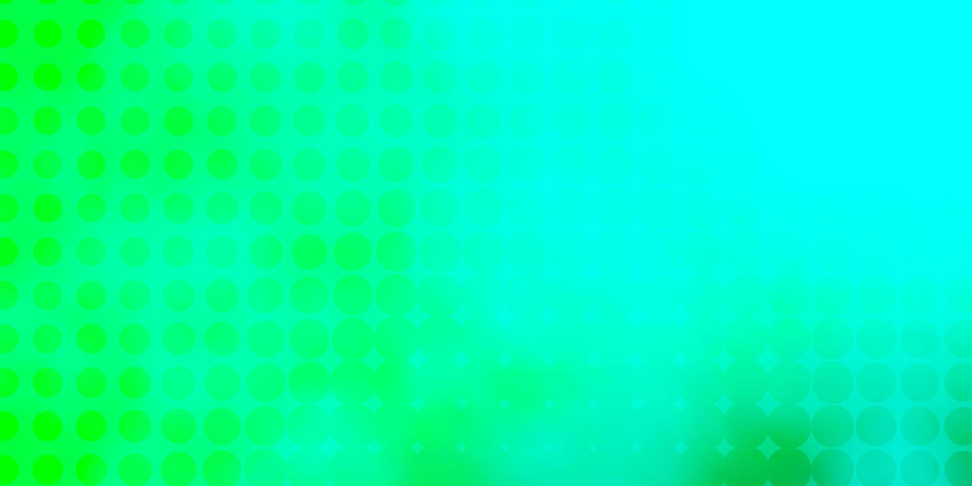Light Green vector template with circles.