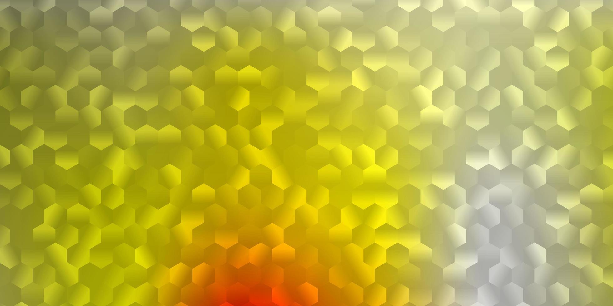 patrón de vector rojo, amarillo claro con formas abstractas.