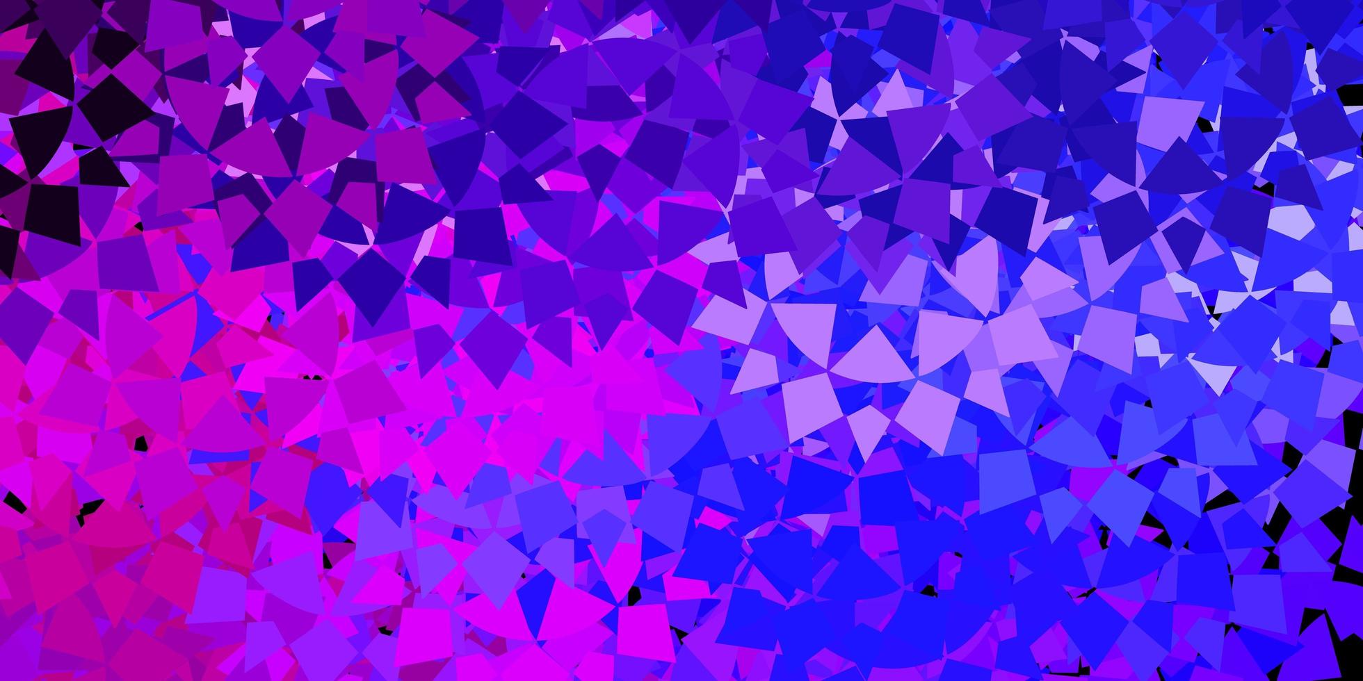 Light purple, pink vector layout with triangle forms.