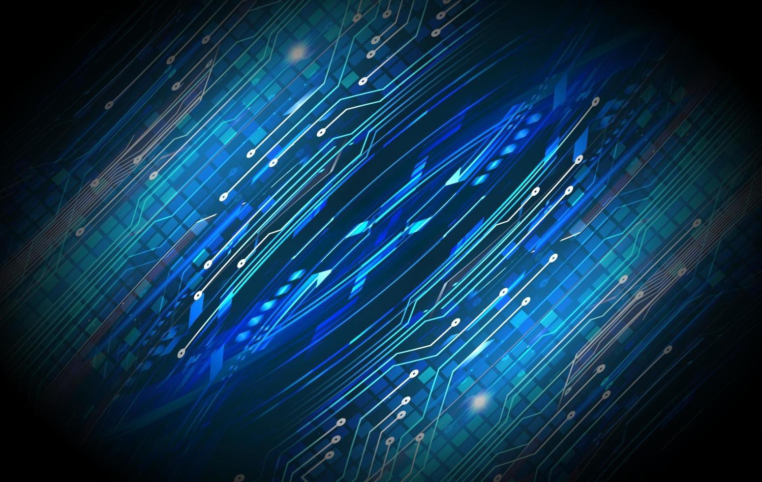 cyber circuit future technology concept background vector