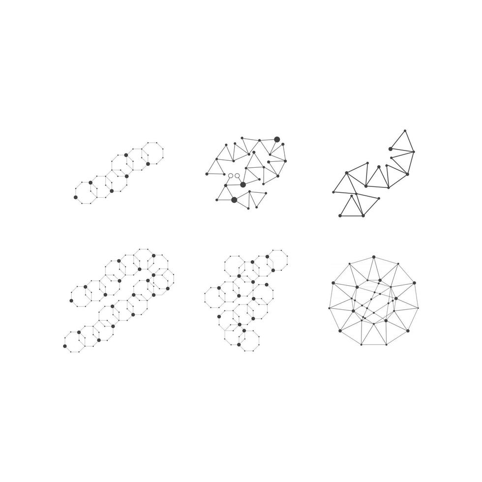 Set of Polygonal vector