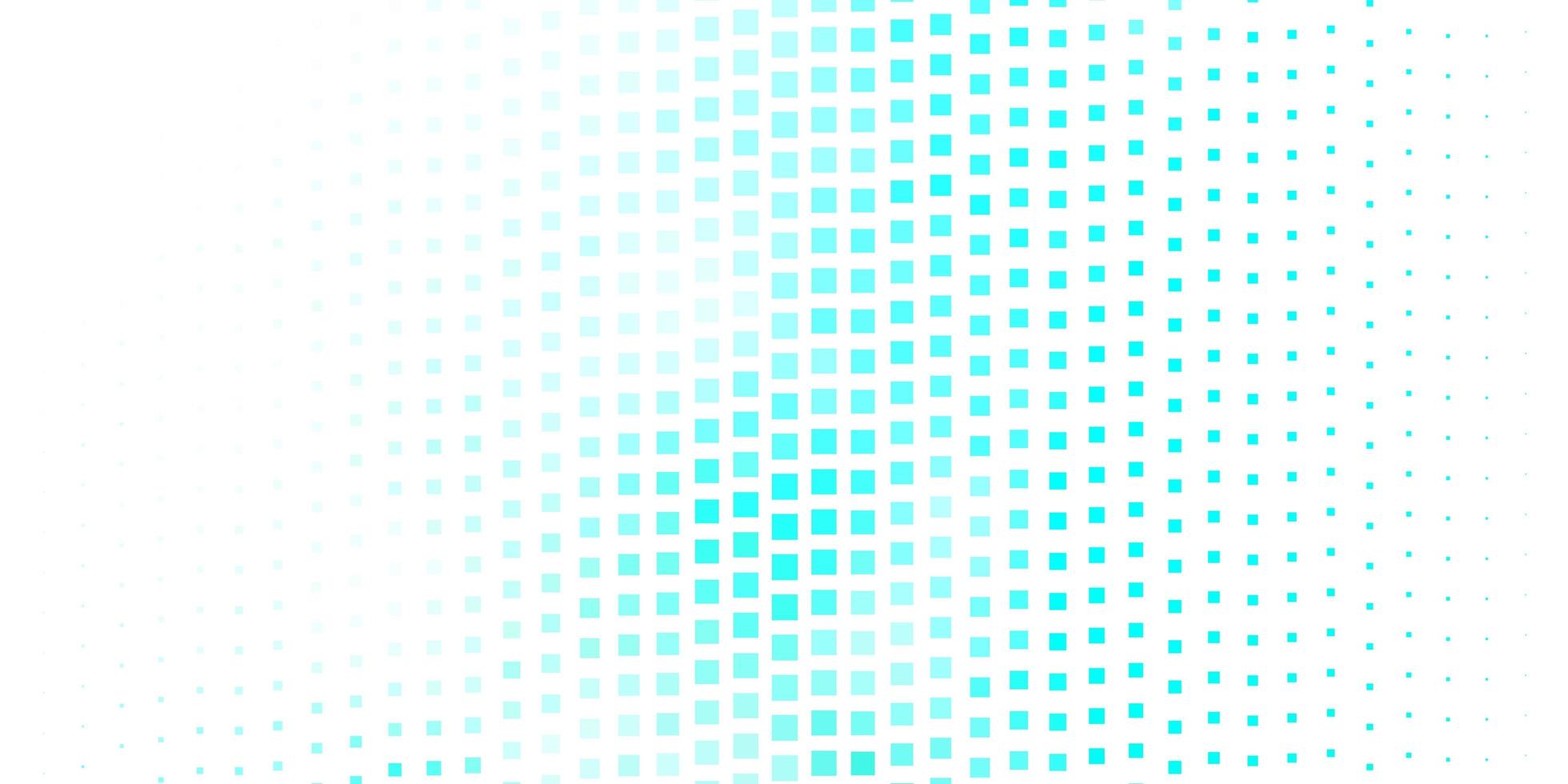 textura de vector azul claro en estilo rectangular.