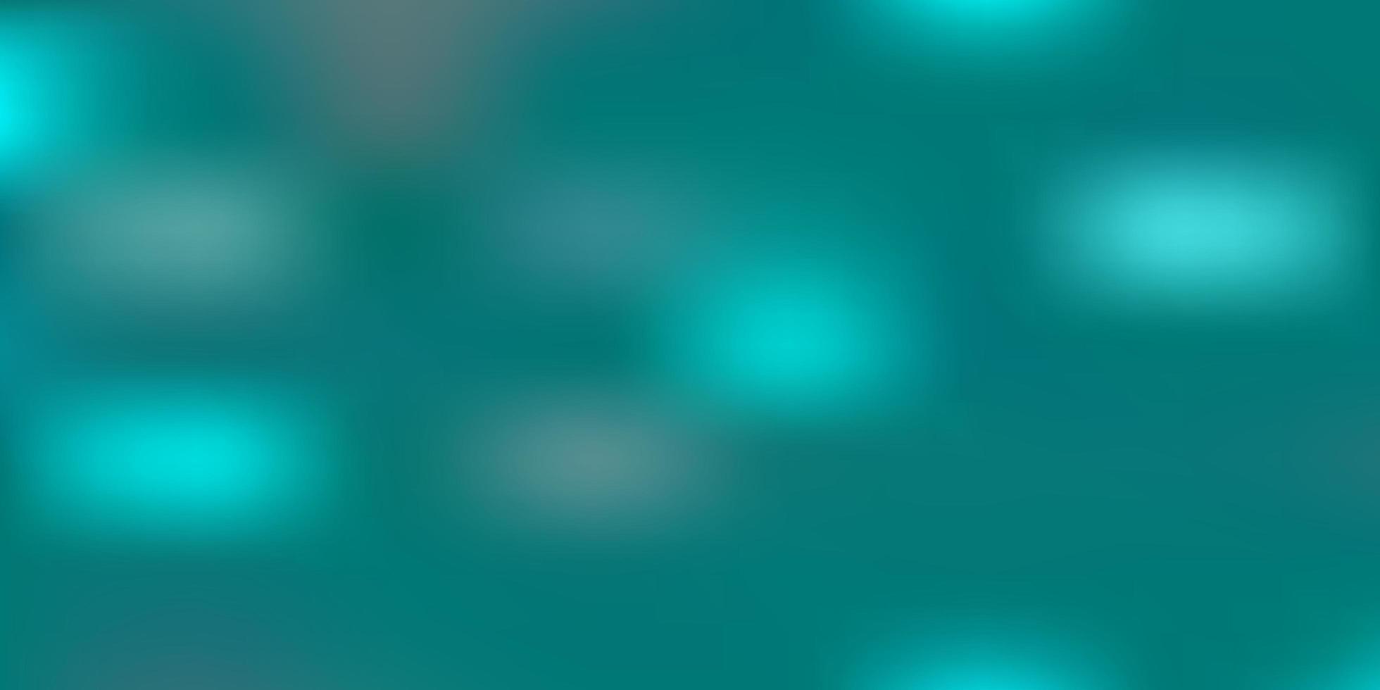 Light blue, green vector abstract blur backdrop.