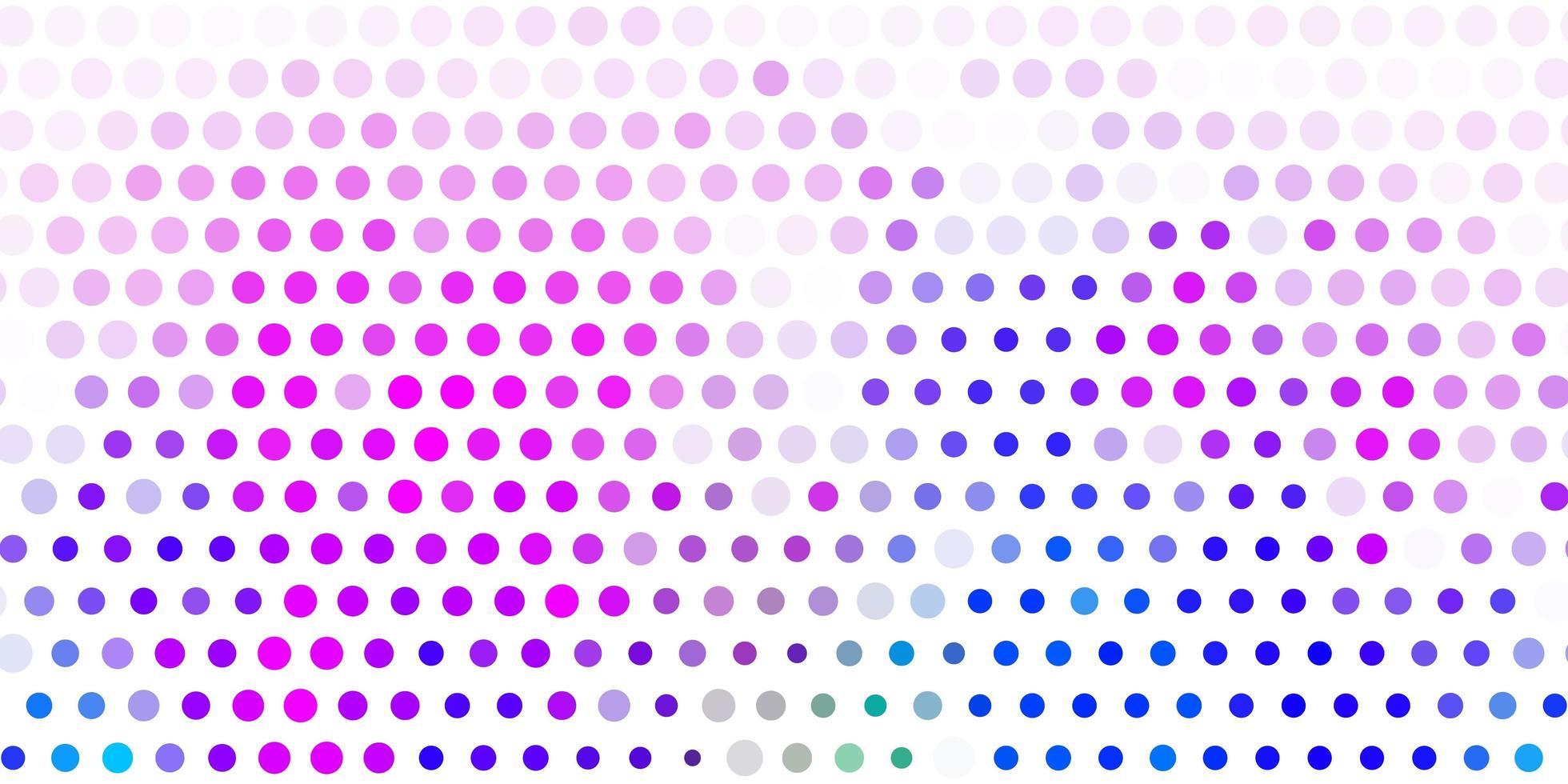 Light pink, blue vector background with spots.