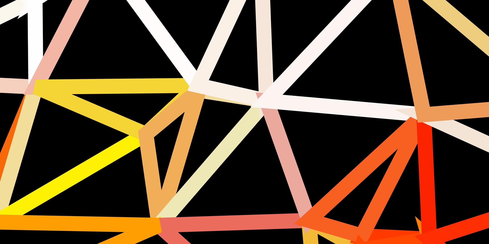 Light orange vector geometric polygonal wallpaper.
