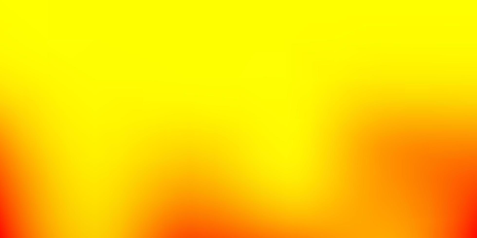 Light Orange vector gradient blur pattern.