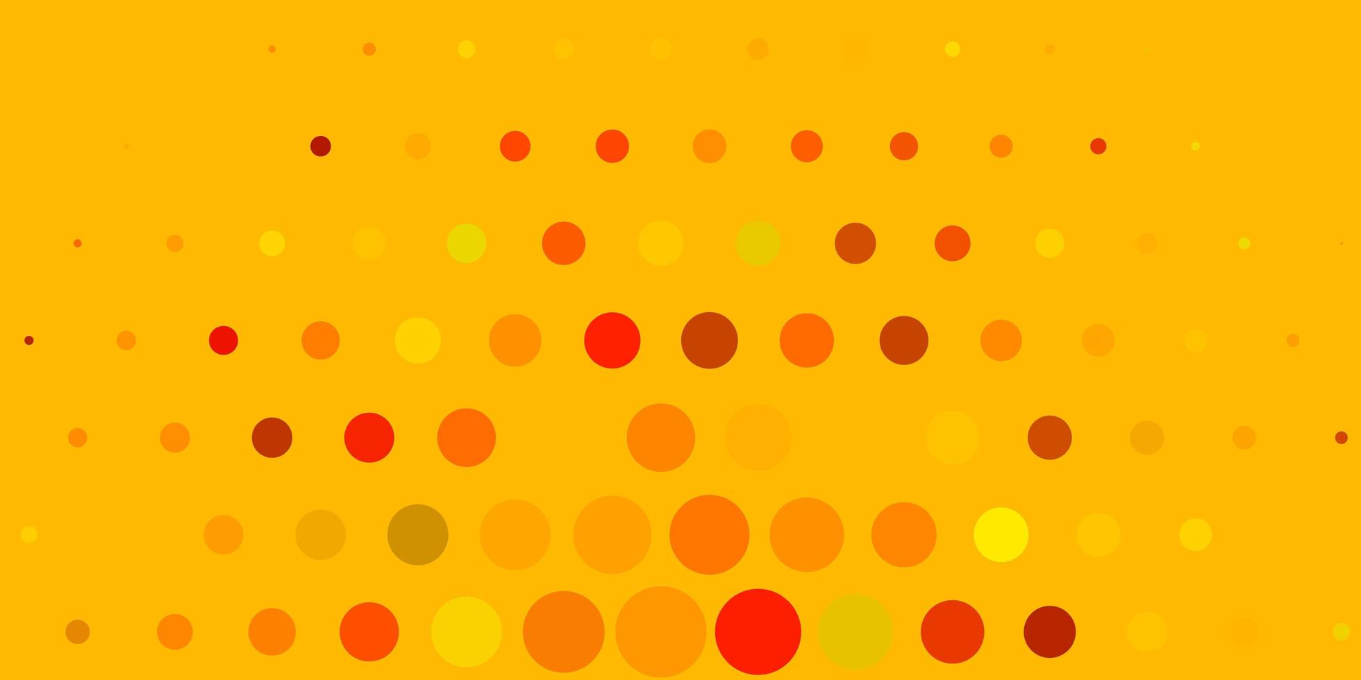 Light Yellow vector pattern with spheres.