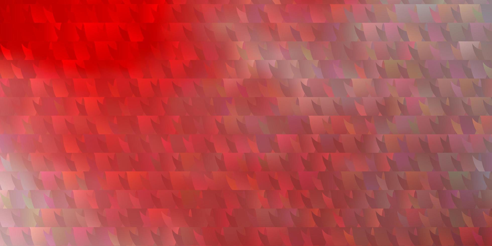 Light Red vector texture with triangular style.