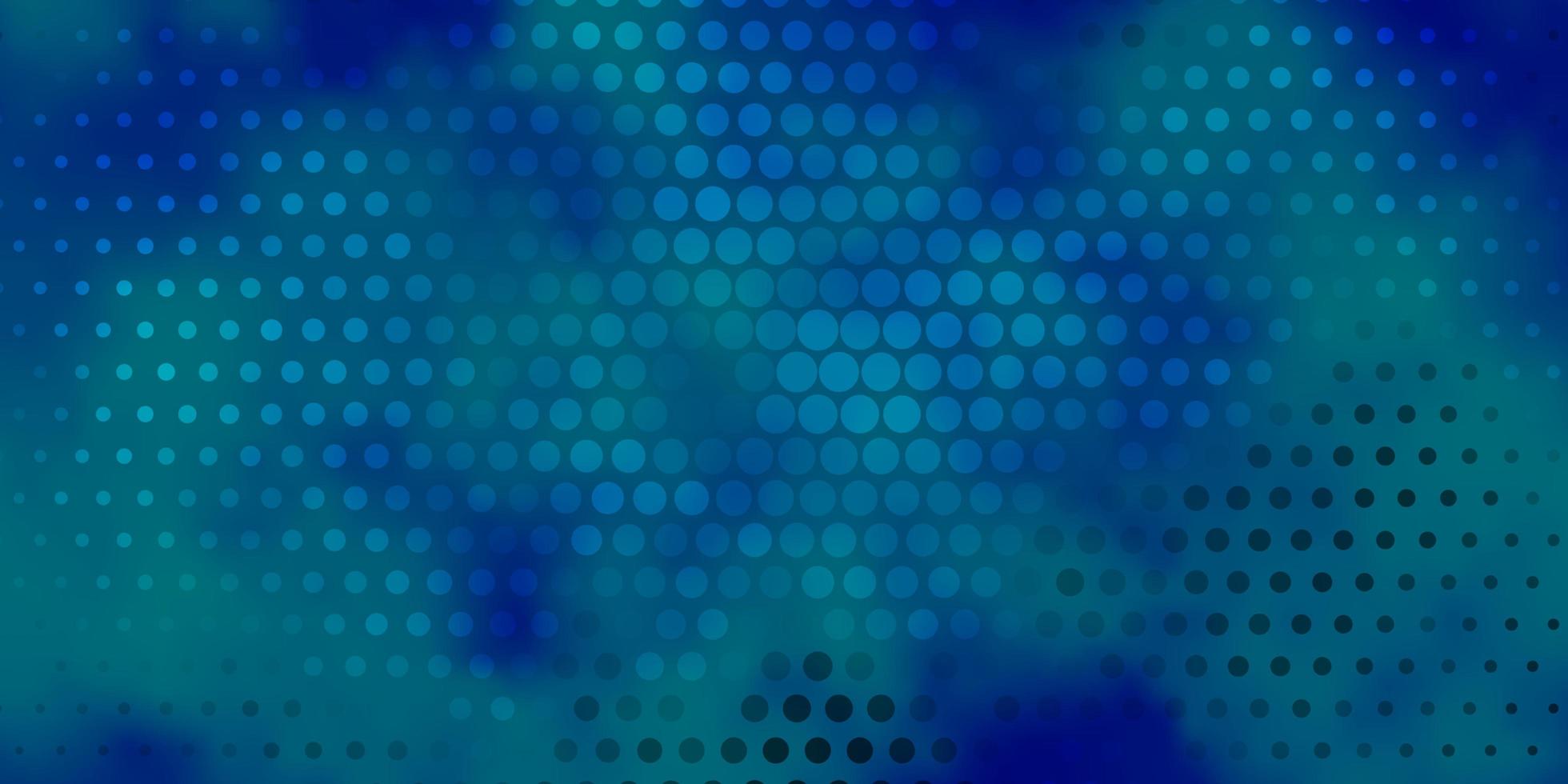 Fondo de vector azul claro con burbujas.