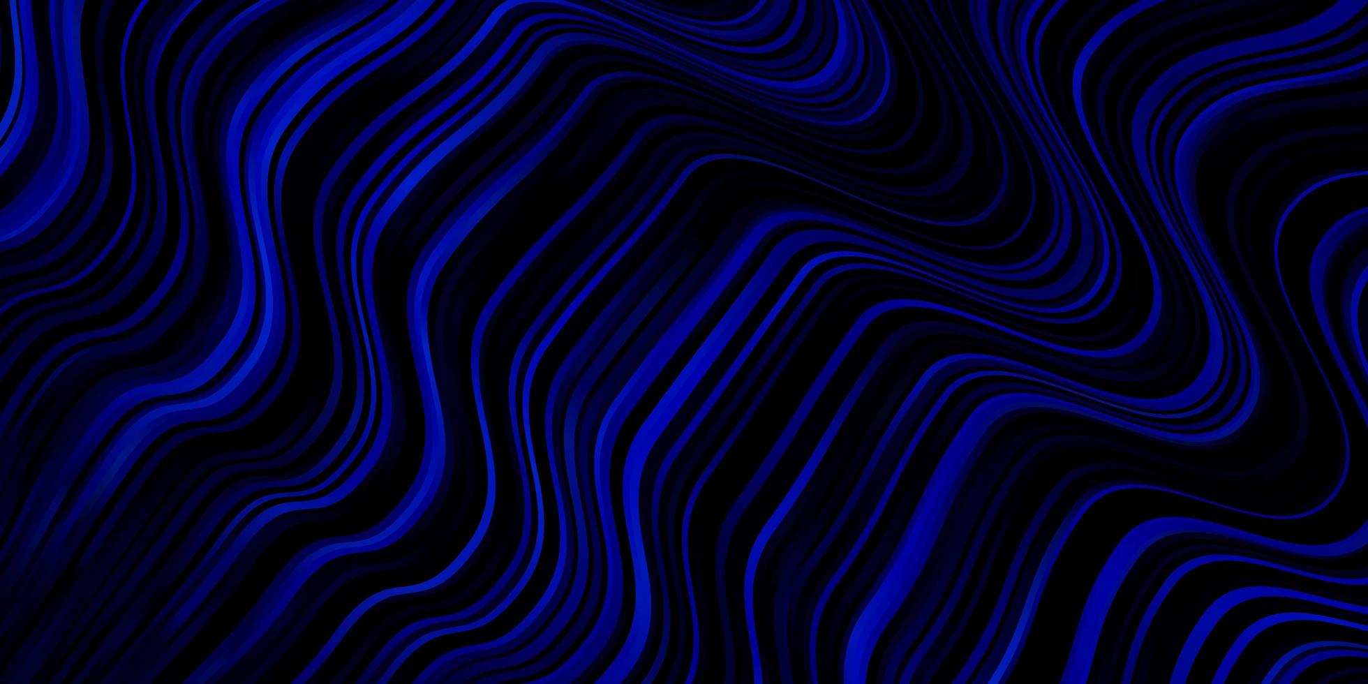 Dark BLUE vector texture with circular arc.