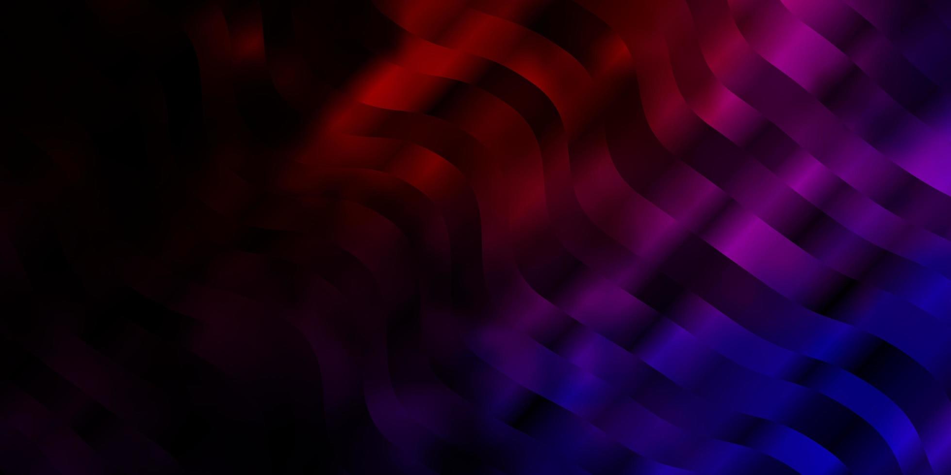 Dark Pink, Red vector background with lines.