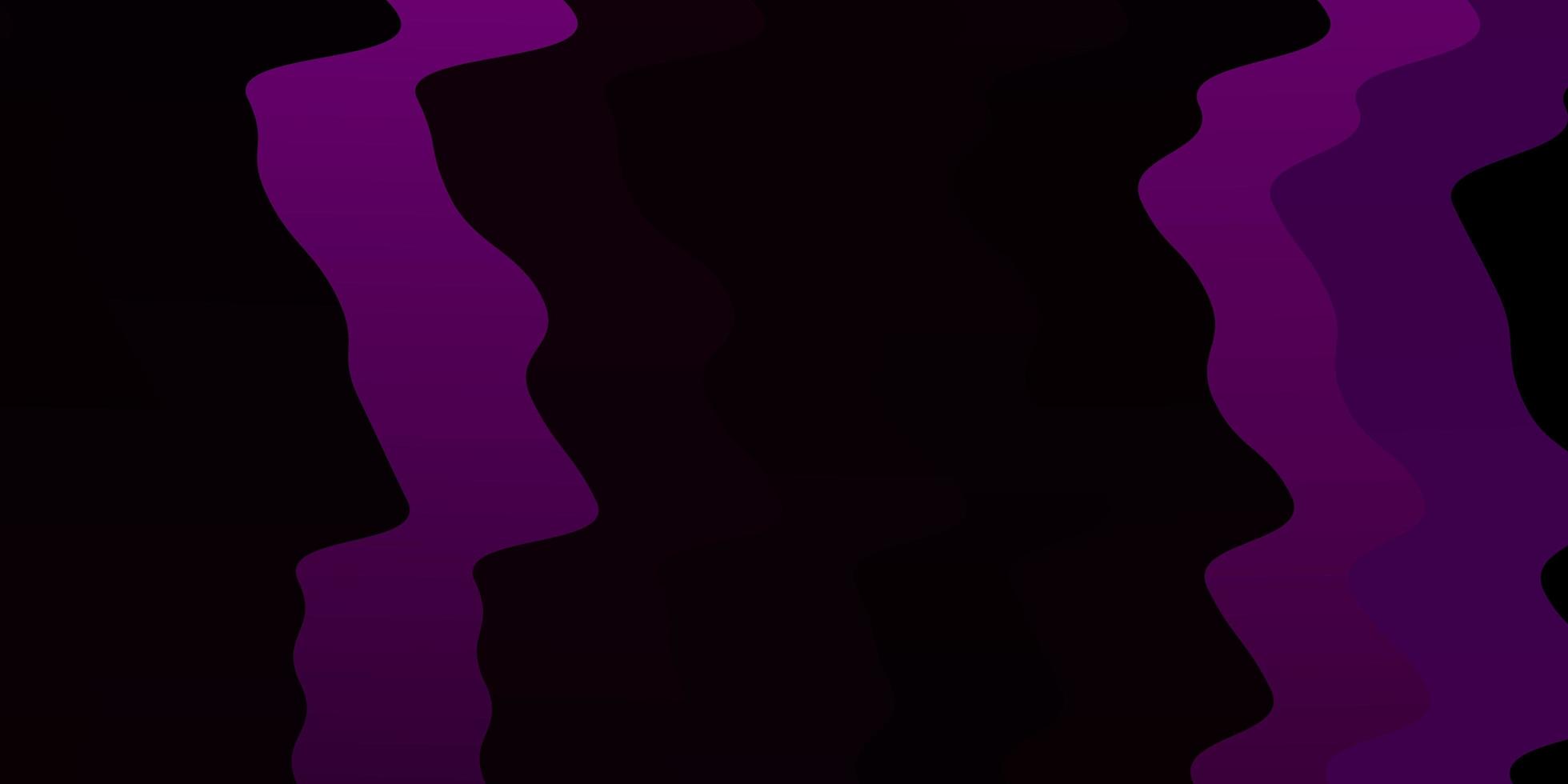 Dark Pink vector template with curves.