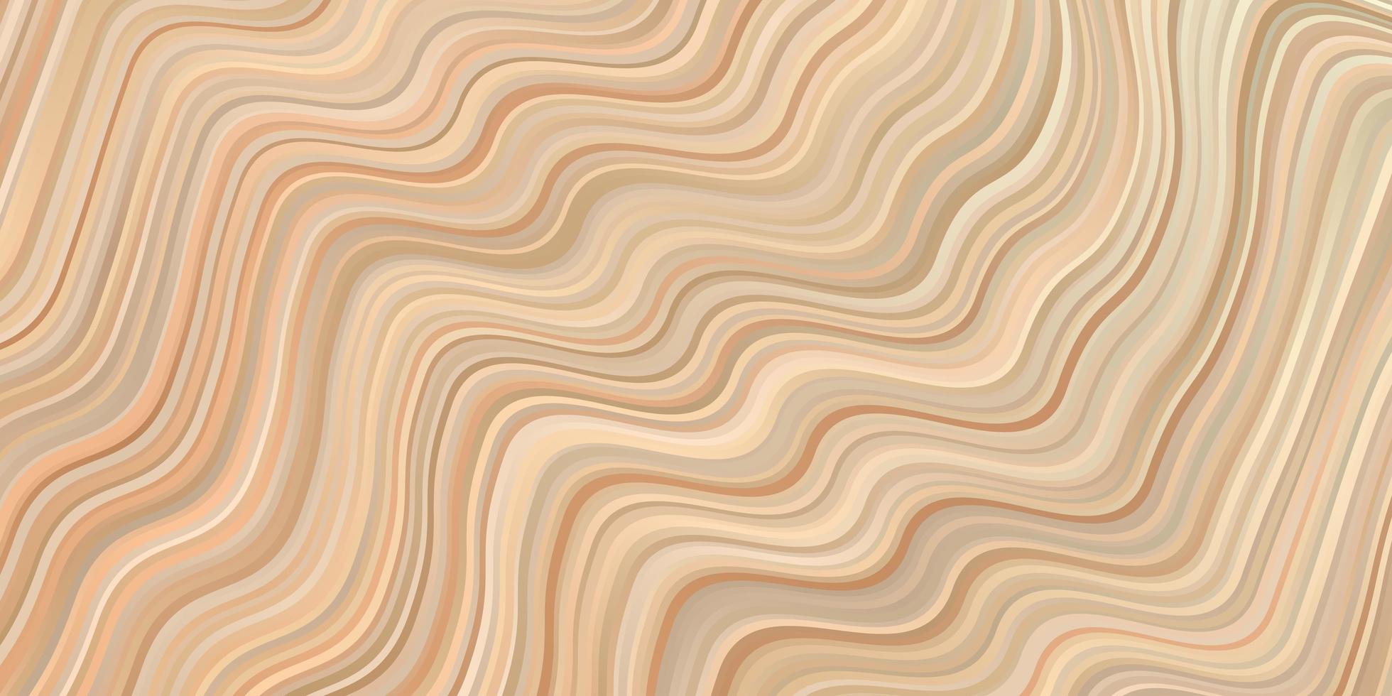 Light Orange vector template with lines.