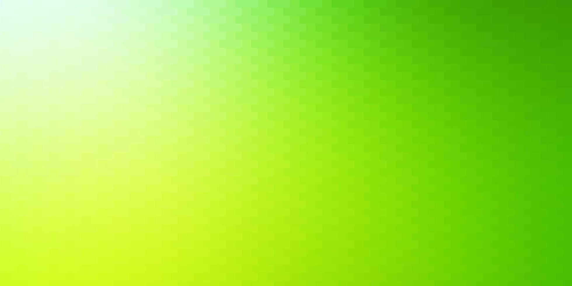 Light Green, Yellow vector pattern in square style.