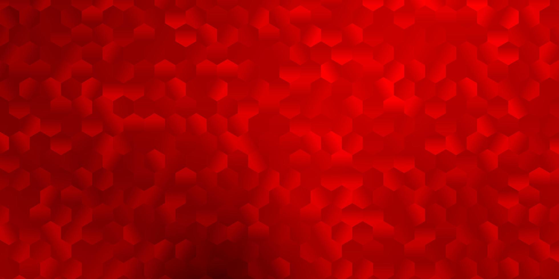 Light red vector background with random forms.