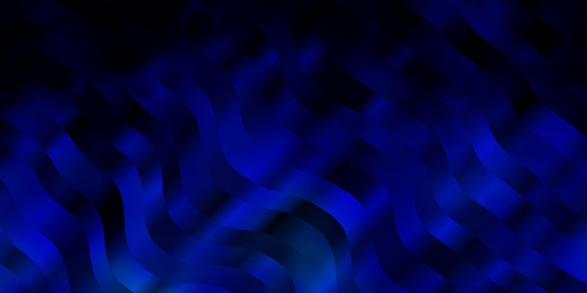 Light BLUE vector backdrop with bent lines.
