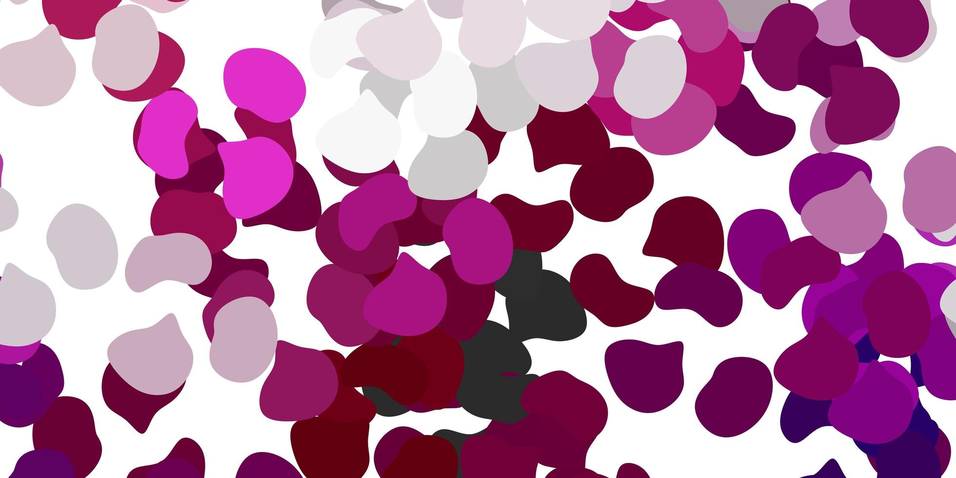 Light pink vector backdrop with chaotic shapes.