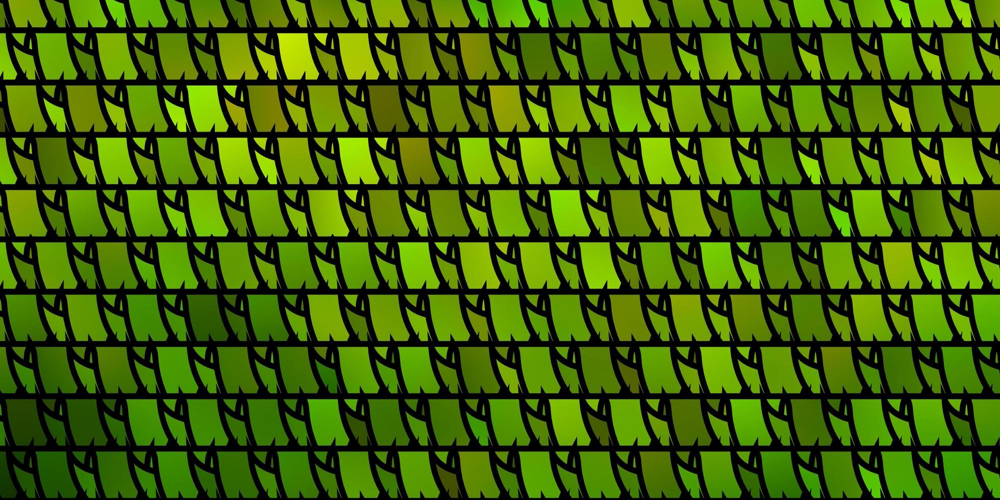 Light Green vector backdrop with lines, triangles.