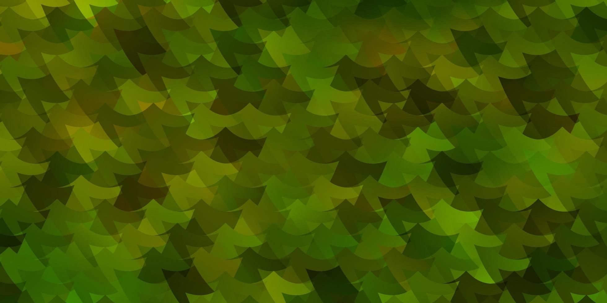 Light Green vector pattern in square style.