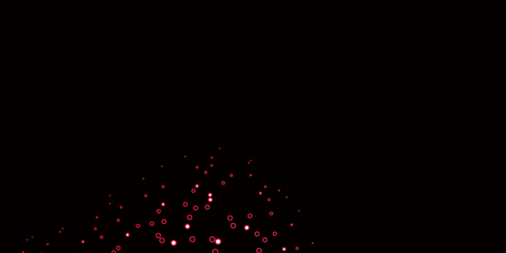 Dark Blue, Red vector template with circles.