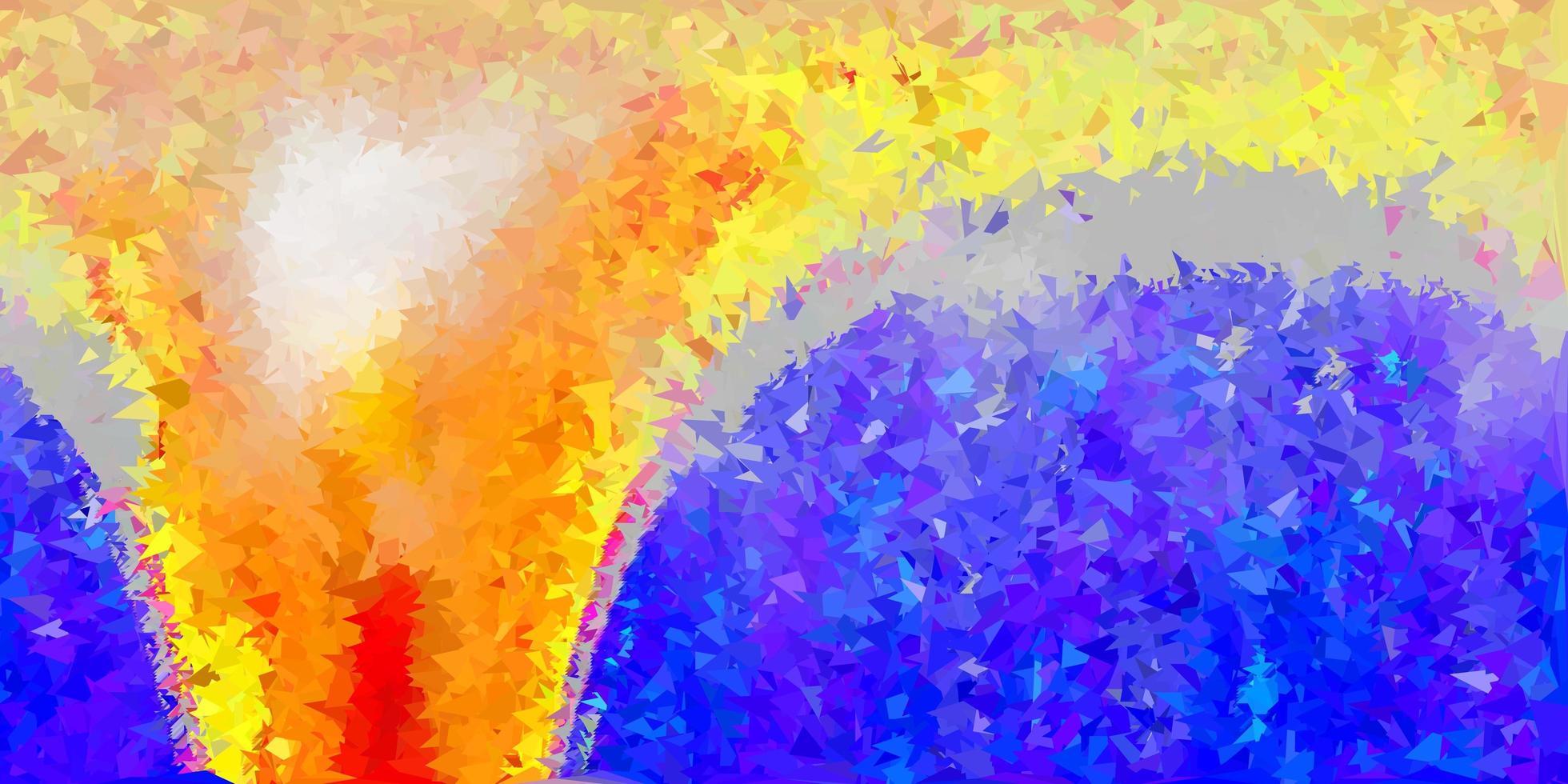 Dark yellow vector poly triangle texture.