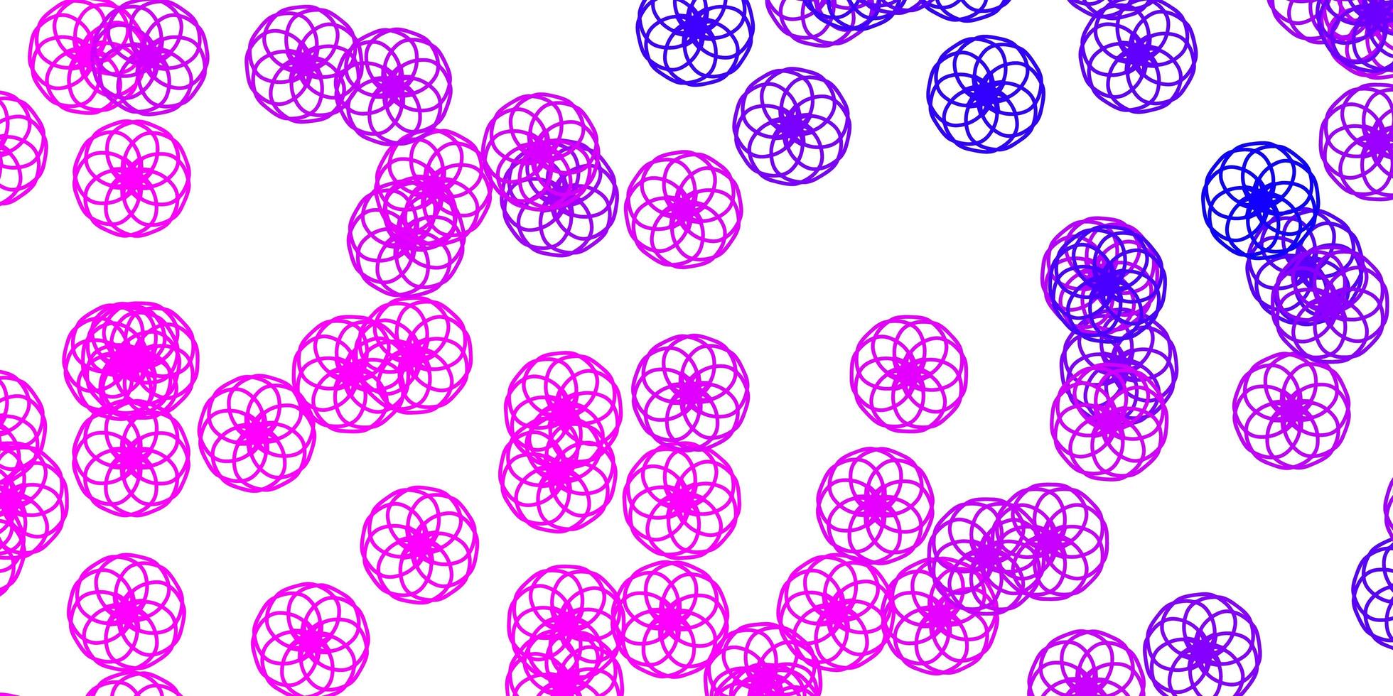 textura de vector violeta, rosa claro con discos.