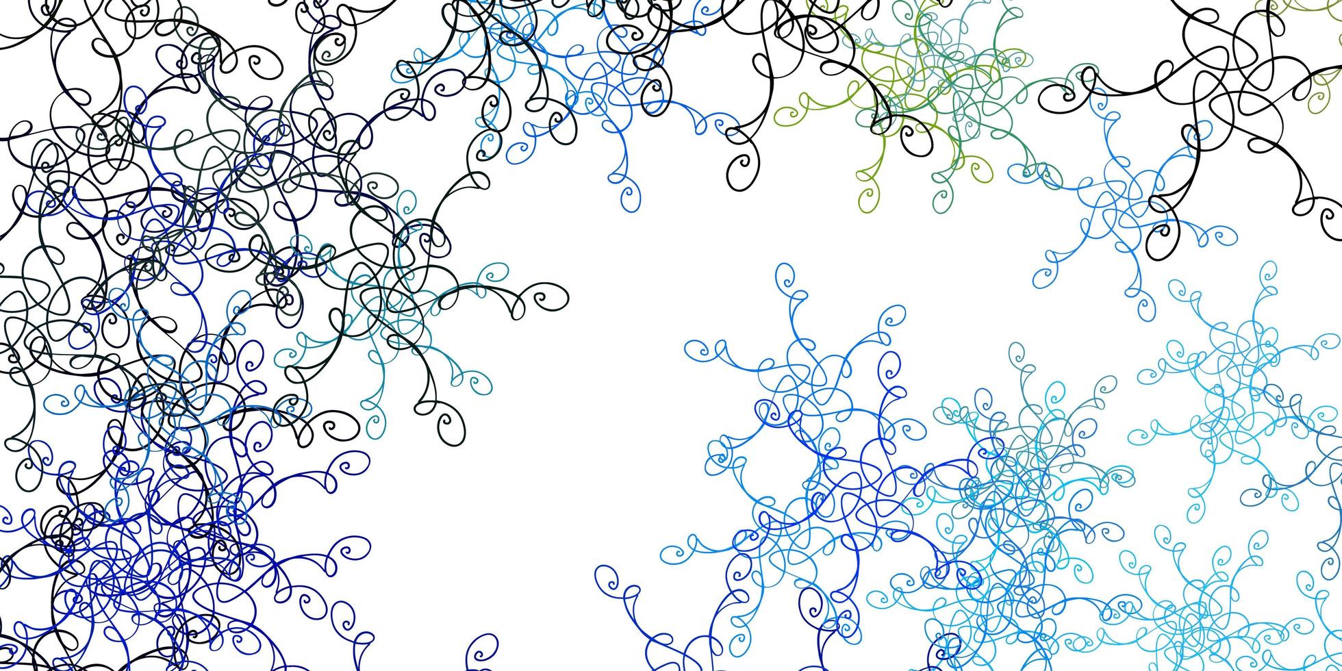 Light Blue, Green vector pattern with lines.